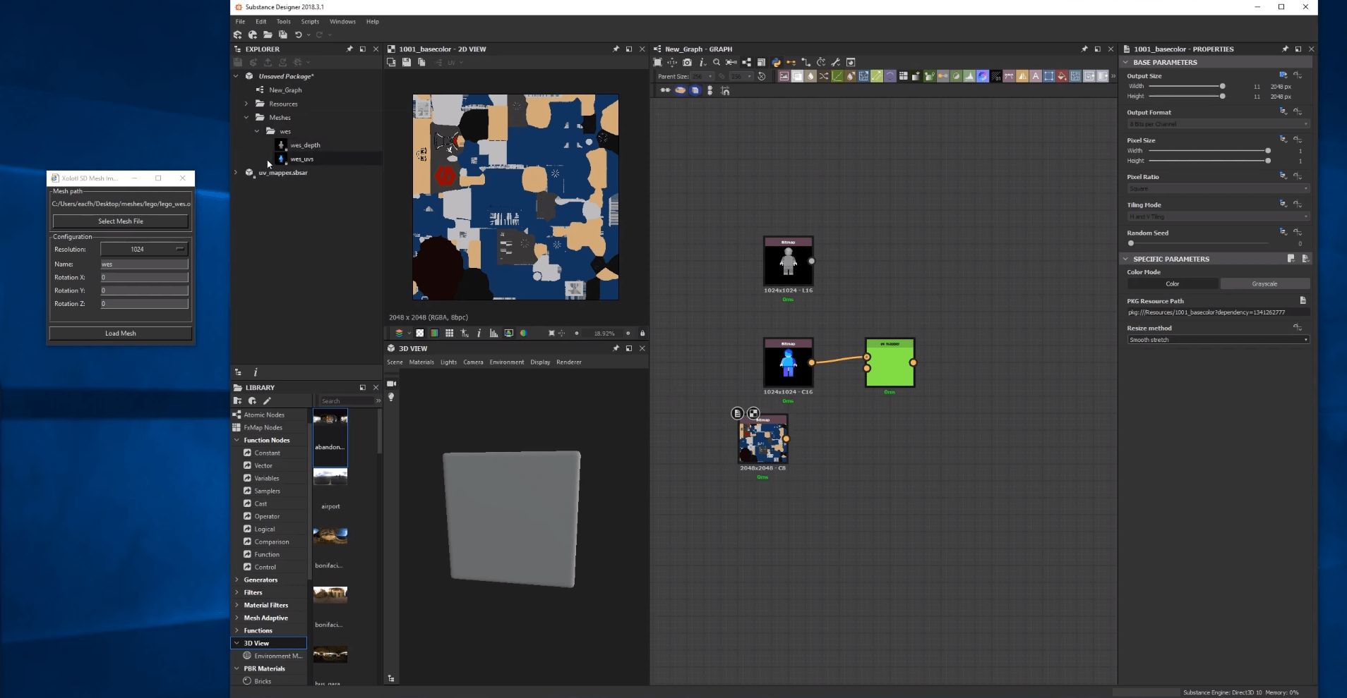 Megjelent a Mesh Importer for Substance Designer - Meshmag